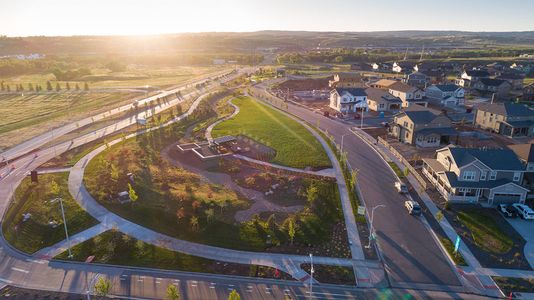 Prospect Village at Sterling Ranch - Townhomes by Dream Finders Homes in Littleton - photo 0