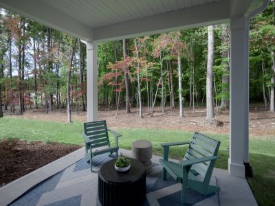 Sip your morning coffee and take in the natural views from the covered patio.