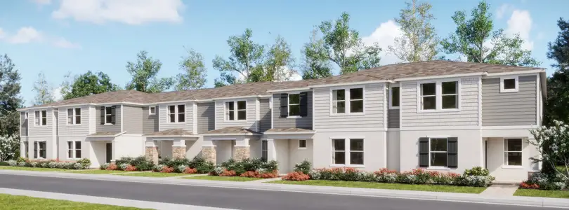 The Glades at Crossprairie: Trail Townhomes by Lennar in St. Cloud - photo 0