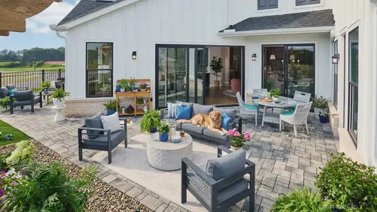 The Courtyards on the Greenway by Epcon Communities in Matthews - image