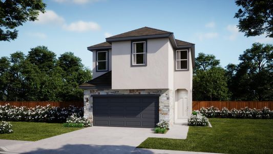 Elevation A | Jacob | Ryegrass Collection – Freedom at Anthem in Kyle, TX by Landsea Homes