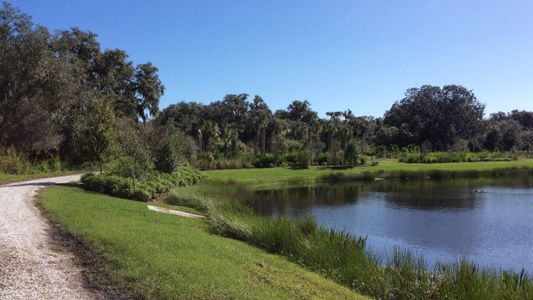 Enjoy water views along the community nature trail.