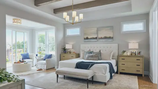 The Courtyards at Redbud Lane by Epcon Communities in Holly Springs - image 9