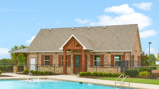 Community center next to pool