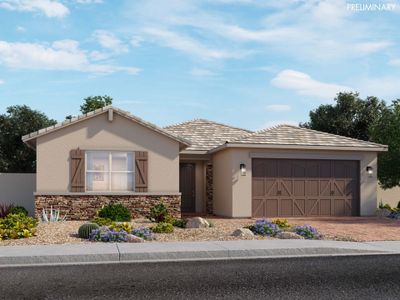 Rendering of Elevation E at Paloma Creek