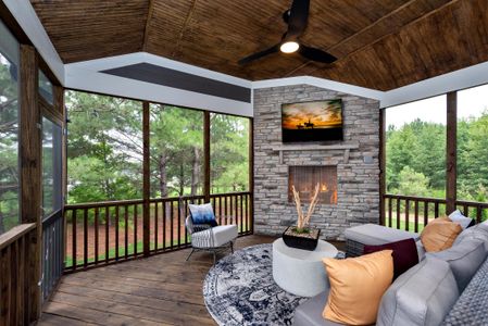 The Branford Screened Porch