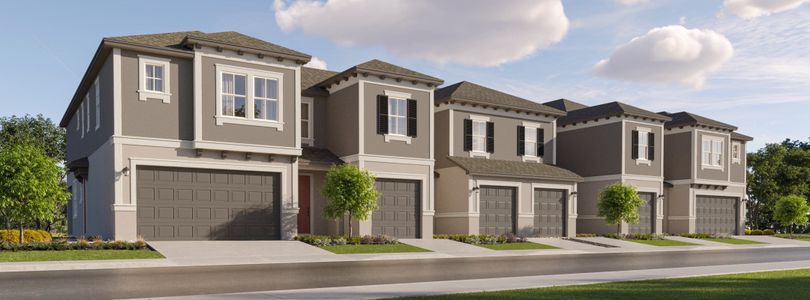 The Townes at Cross Creek by Lennar in Tampa - photo 0