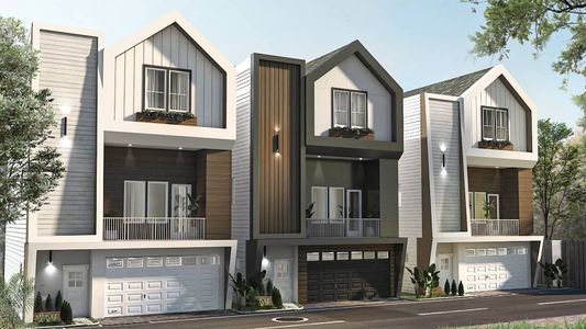 Chateaux at Northwood by Prosperity Homes in Houston - image