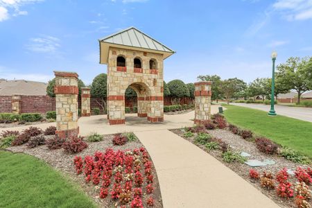 Fox Hollow Entry. Fox Hollow New Homes in Forney, TX