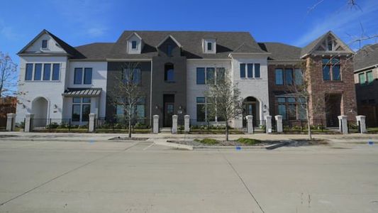 Newman Village Townhomes by Centre Living Homes in Frisco - image