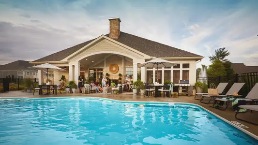 The Courtyards at Holly Springs by Epcon Communities in Canton - image