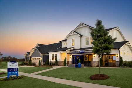 Waxhaw Landing model homes.