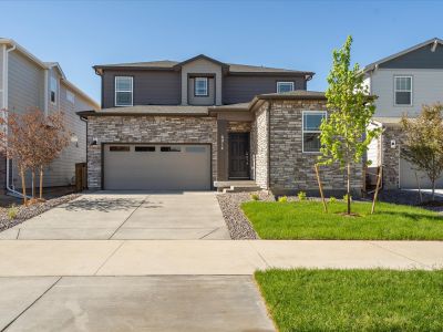 Snowberry floorplan at Ridgeline Vista a Meritage Homes community in Brighton, CO.