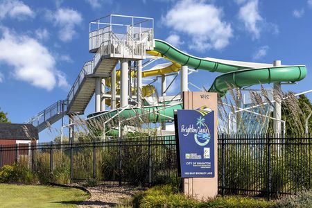 5-minute drive to Brighton Oasis Family Aquatic Park