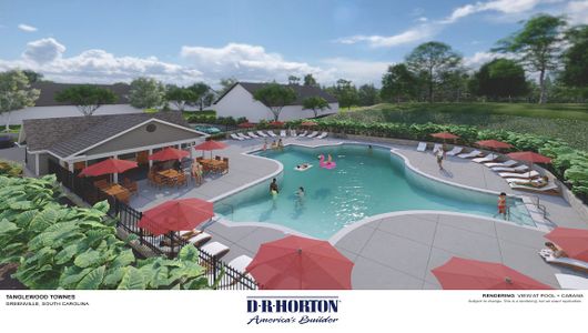 Tanglewood Townes by D.R. Horton in Greenville - image