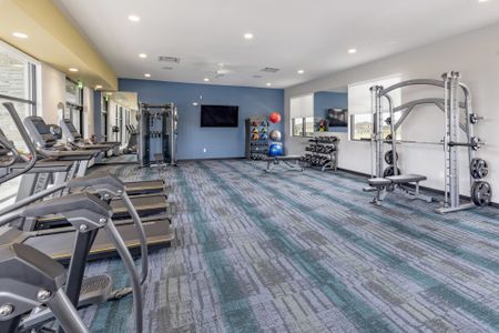 Resident-Only Fitness Center | Trinity Lakes | New homes in Groveland, Florida | Landsea Homes