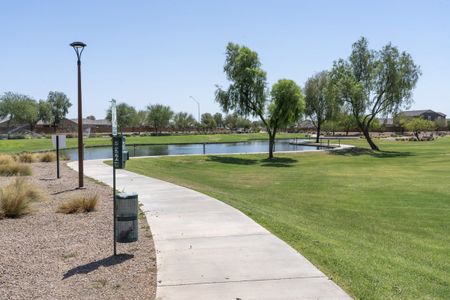 Community walking path