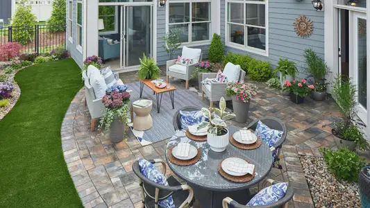 The Courtyards on the Greenway by Epcon Communities in Matthews - image