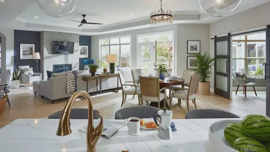 The Courtyards at Bailey Farms by Epcon Communities in Dacula - image 9