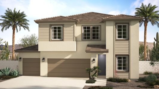 Desert Prairie Elevation | Christopher | Marlowe | New Homes in Glendale, AZ | Landsea Homes