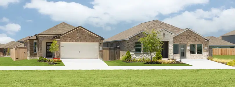 Cotton Brook: Highlands 3 Car Collection by Lennar in Hutto - photo 0