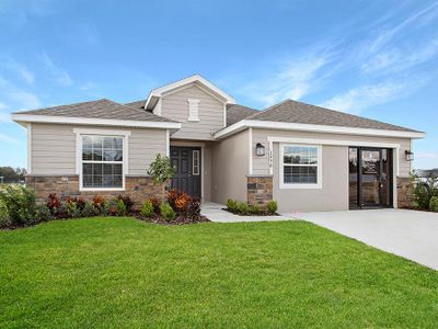 Serendipity model home in Enclave at Lake Myrtle