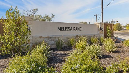 Melissa Ranch Entrance Monument