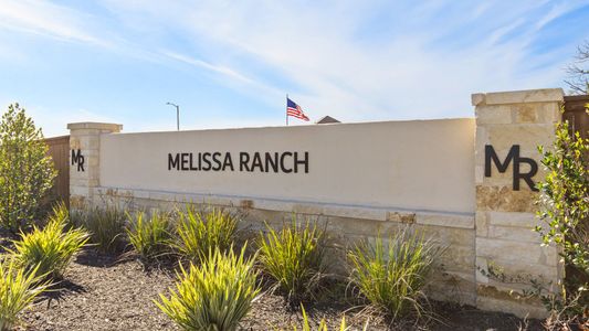 Melissa Ranch Entrance Monument