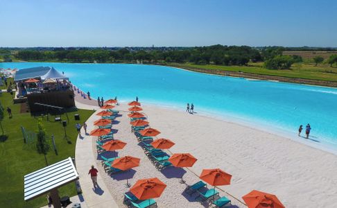 Windsong Ranch Crystal Lagoon Aerial View