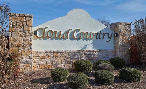 Cloud Country Community Sign