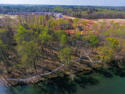 New walking trails by the river