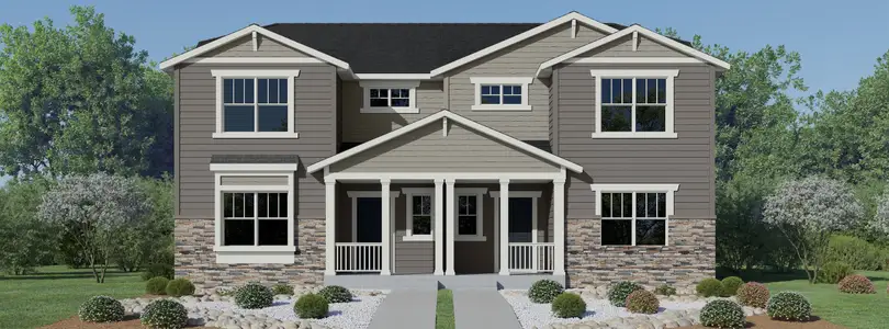 Timber Lark: Paired Homes A 1