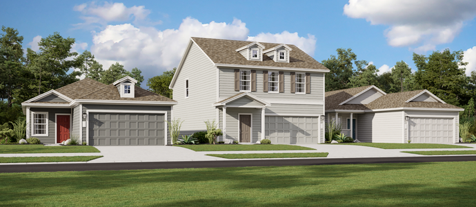 Sunset Oaks: Cottage Collection by Lennar in Maxwell - photo 0