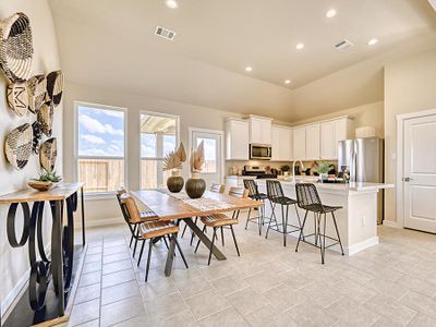 dining area kitchen