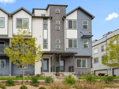 Cameron front exterior at a Meritage Homes community in Broomfield, CO.