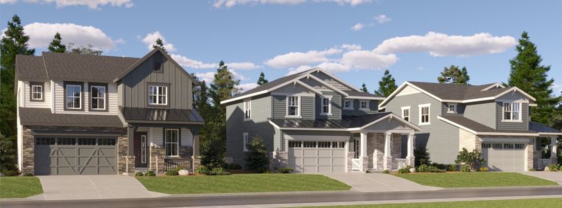 Newlin Crossing: The Monarch Collection by Lennar in Parker - photo 0