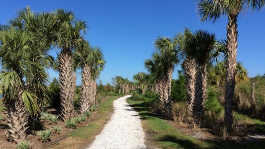 The community nature trail offers the chance for a walk or jog in a beautiful setting.