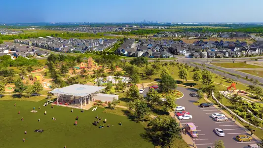 Urban Courtyard Homes at Easton Park by Brookfield Residential in Austin - photo