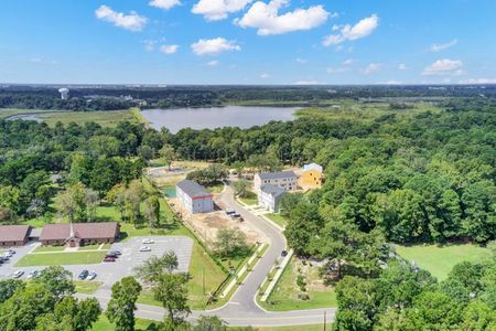 Areial View of Coopers Bluff