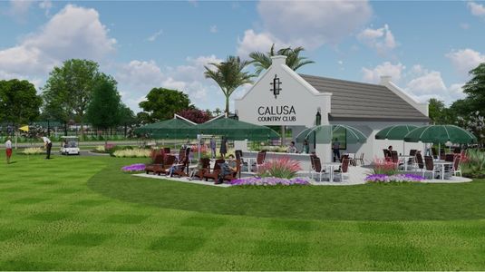 Calusa Country Club golf turn house