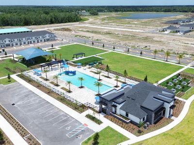 Amenities at The Crossings include a swimming pool, playground, trails, and more.