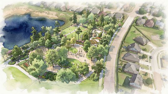 Legacy Prairie at Katy Court 60' by Newmark Homes in Katy - image
