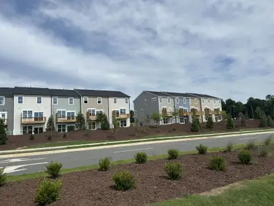 Green Level Trail Townhomes by M/I Homes in Apex - image