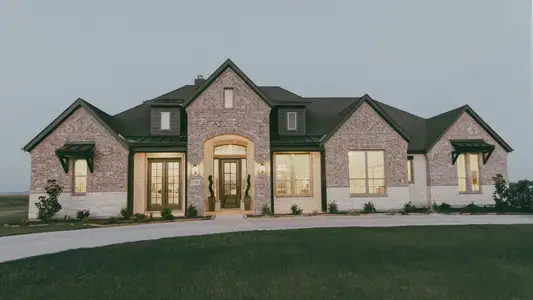 Image of the new construction home