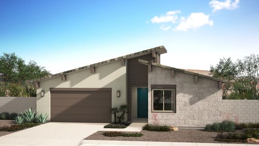 Mid Century Modern Elevation | Alani | Harvest at Citrus Park | New Homes in Goodyear, AZ | Landsea Homes