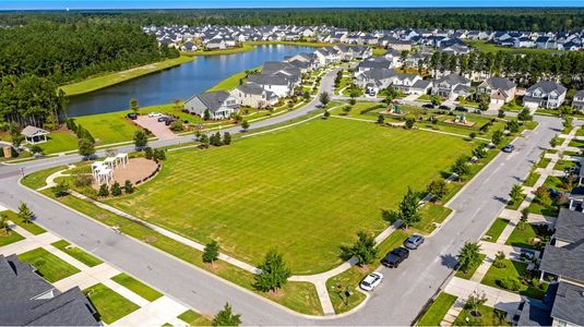 Lindera Preserve aerial of park