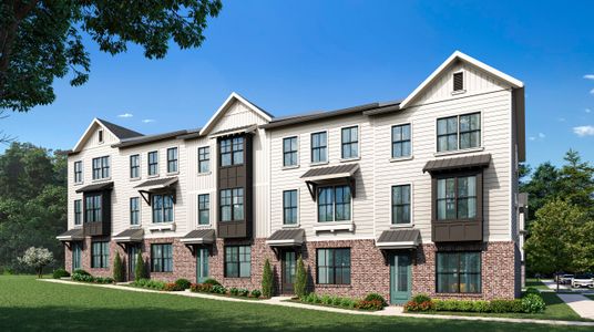 Market Square at Sawnee Village Townhomes by The Providence Group in Cumming - photo 0