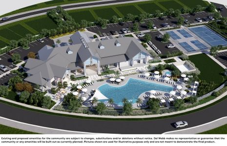 Rendering of Amenity Center