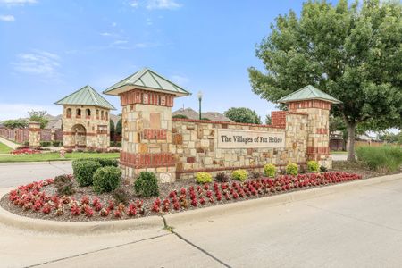 Fox Hollow Entry. New Homes in Forney, TX