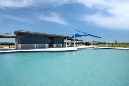 Spend some time at the pool on a warm day. Spend some time at the pool on a warm day.